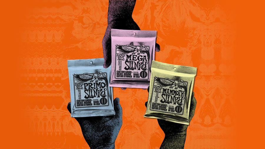 Ernie Ball sort 3 nouveaux Slinky Primo, Mega, et Mammoth