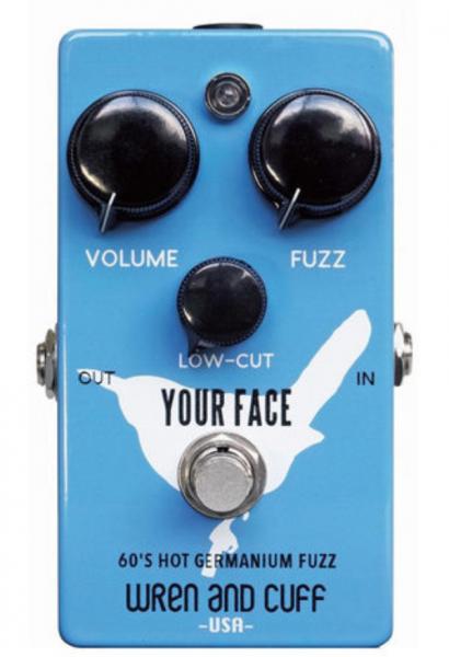 Pédale overdrive / distortion / fuzz Wren and cuff Your Face 70's Germanium Fuzz