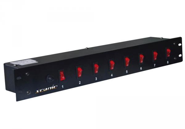 Dispatch éclairage Power lighting Eight Channel switch Board