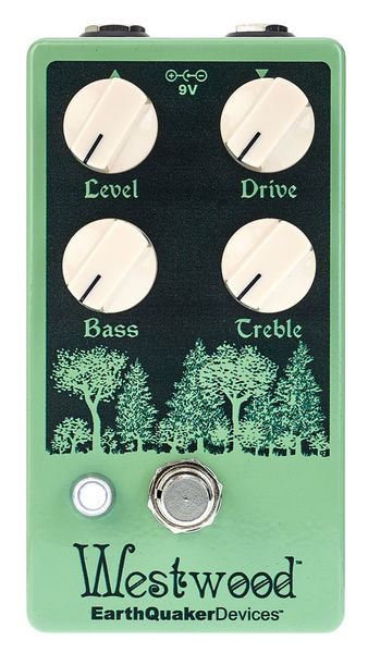 Pédale overdrive / distortion / fuzz Earthquaker Westwood