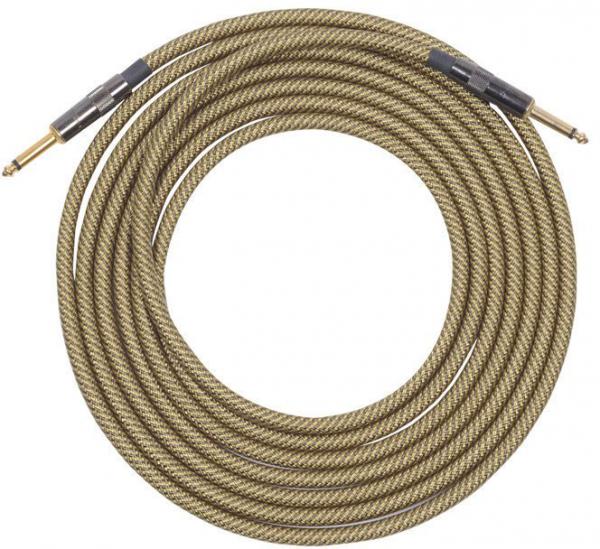 Câble Lava cable Intsrument Vintage Tweed 1/4 to 1/4 20ft