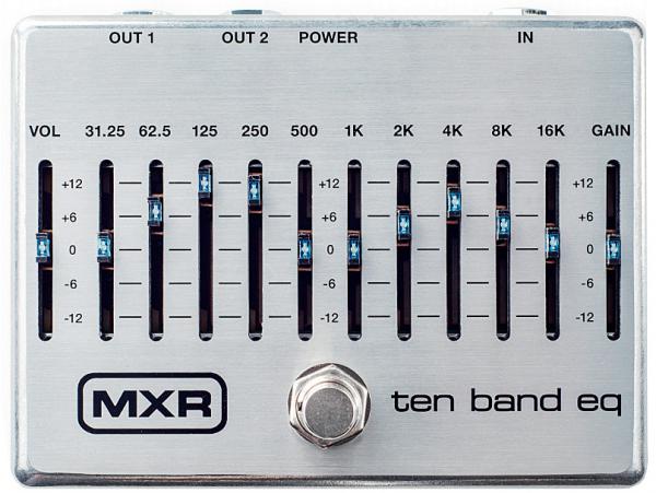Pédale eq. / enhancer / buffer Mxr Ten Band EQ M108S
