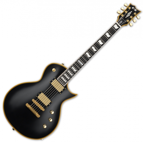 Guitare électrique solid body Esp E-II EC-II Eclipse - Vintage black