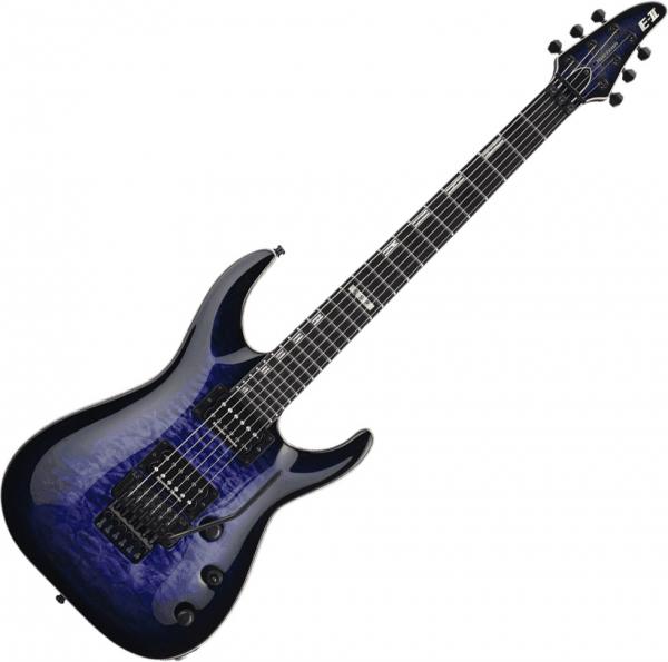 Guitare électrique solid body Esp E-II Horizon - Reindeer blue