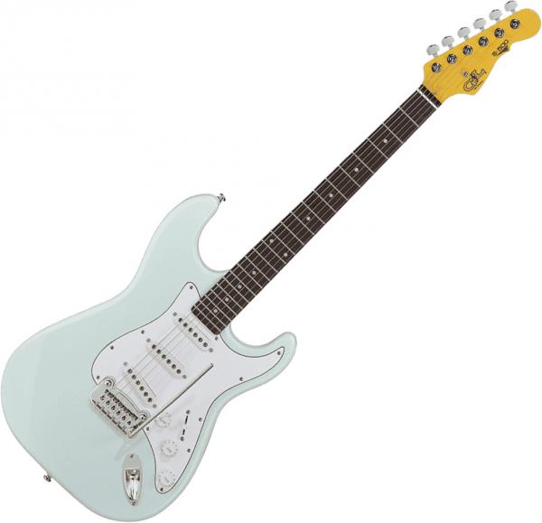Guitare électrique solid body G&l Tribute S-500 (BC) - Sonic blue