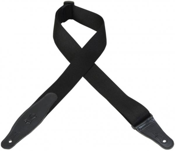 Sangle courroie Levy's MSSR80-BLK Rayon Guitar Strap