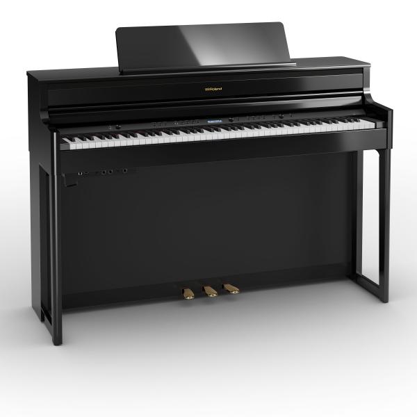 Piano numérique meuble Roland HP704 PE - Noir laqué