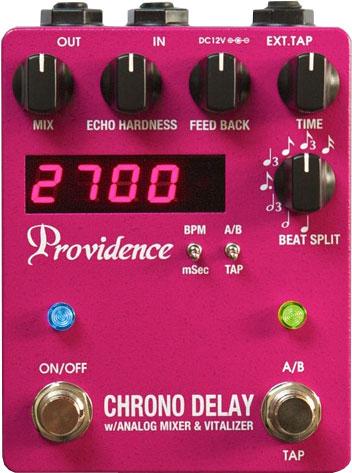 Pédale reverb / delay / echo Providence DLY-4 Chrono Delay