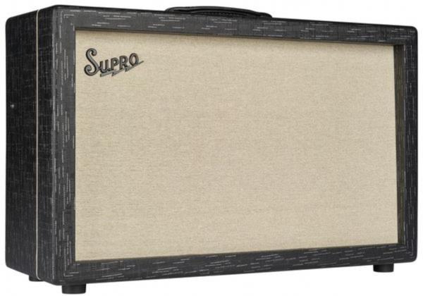 Combo ampli guitare électrique Supro Royale 2x12 1933R - Black Scandia