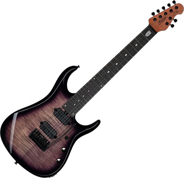 Guitare électrique solid body Sterling by musicman John Petrucci JP157D Dimarzio - Eminence purple