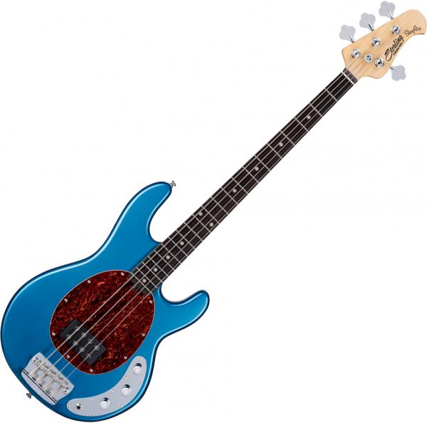 Basse électrique solid body Sterling by musicman Stingray RAY24CA (RW) - Toluca lake blue