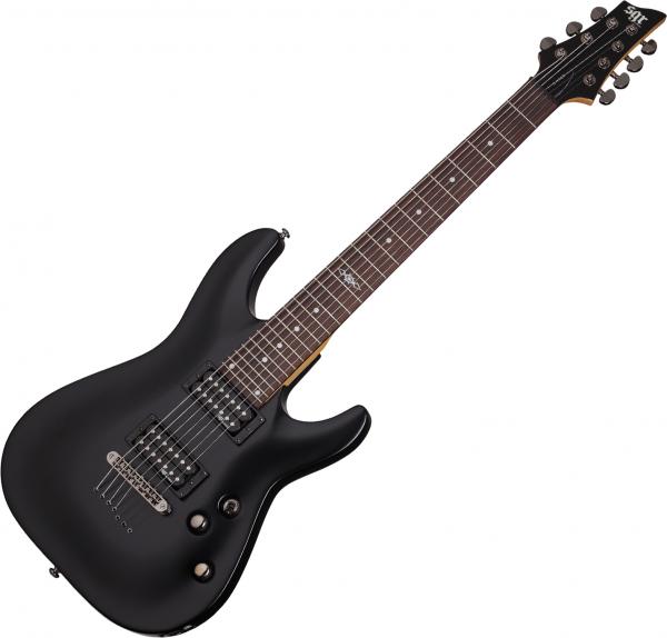 Guitare électrique baryton Sgr by schecter C-7 - Gloss black