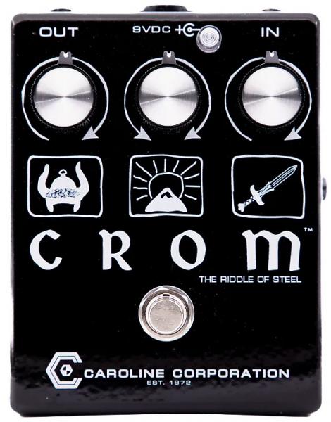 Overdrive, distortion & fuzz effect pedal Caroline guitar Crom The Riddle Of Steel Fuzz