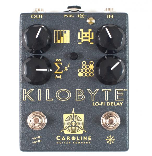 Pédale reverb / delay / echo Caroline guitar Kilobyte