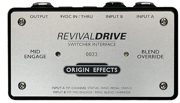 Footswitch & commande divers Origin effects RevivalDrive Switcher Interface