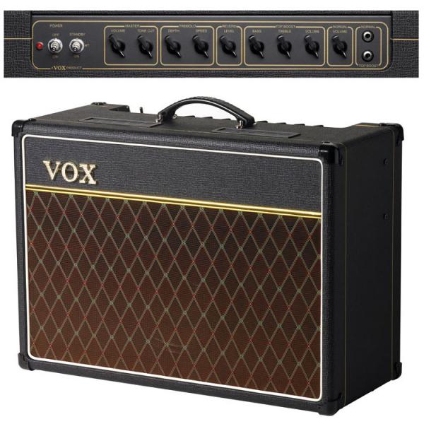 Combo ampli guitare électrique Vox AC15C1 Custom Celestion Greenback - Black