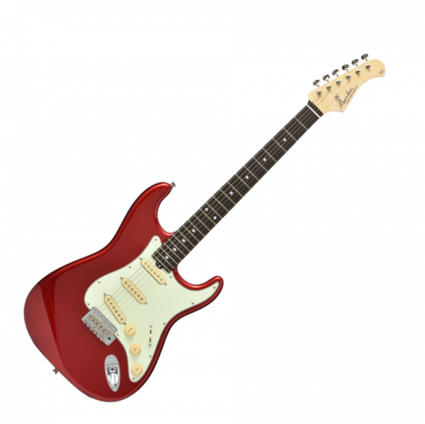 Guitare électrique solid body Bacchus Global BST 650B - Candy apple red
