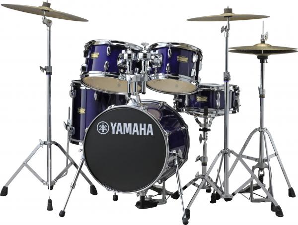 Batterie acoustique junior Yamaha Kit Junior Manu Katche - 4 fûts - Deep violet