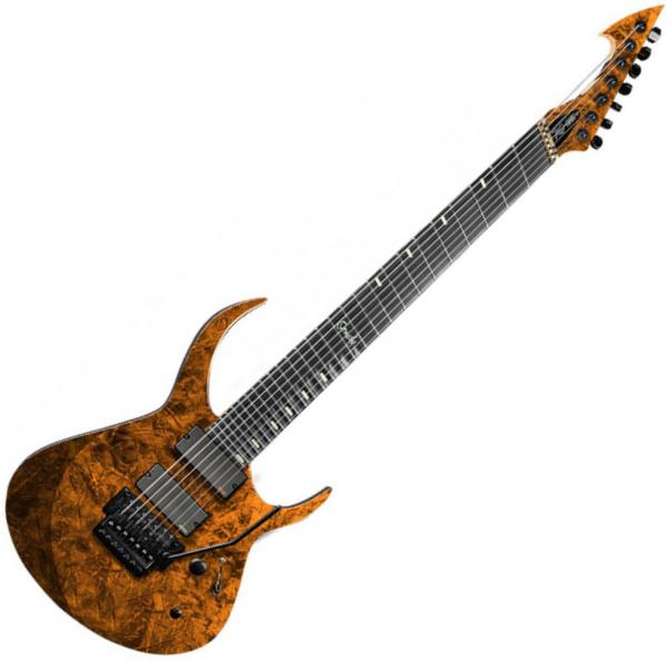 Guitare électrique solid body Ormsby Rusty Cooley RC-One GTR 7-String - Orange marblizer