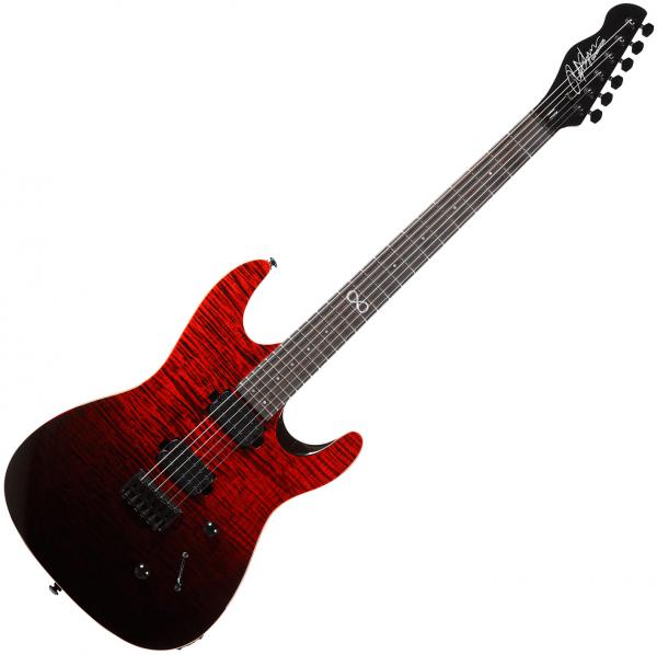 Solid body electric guitar Chapman guitars ML1 Modern Standard V2 - Black blood