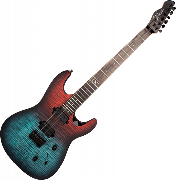Solid body electric guitar Chapman guitars Standard ML1 Modern V2 - Red sea