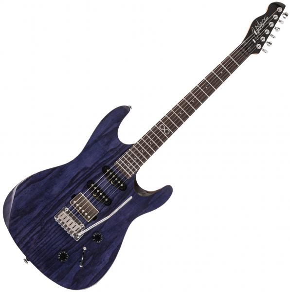 Solid body electric guitar Chapman guitars Standard ML1 X 2022 - Trans deep blue 