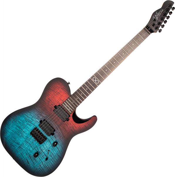 Solid body electric guitar Chapman guitars Standard ML3 Modern V2 - Red sea