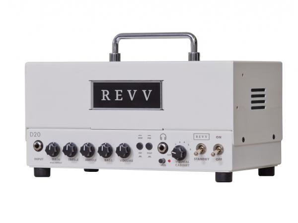 Tête ampli guitare électrique Revv D20  Amp Head White