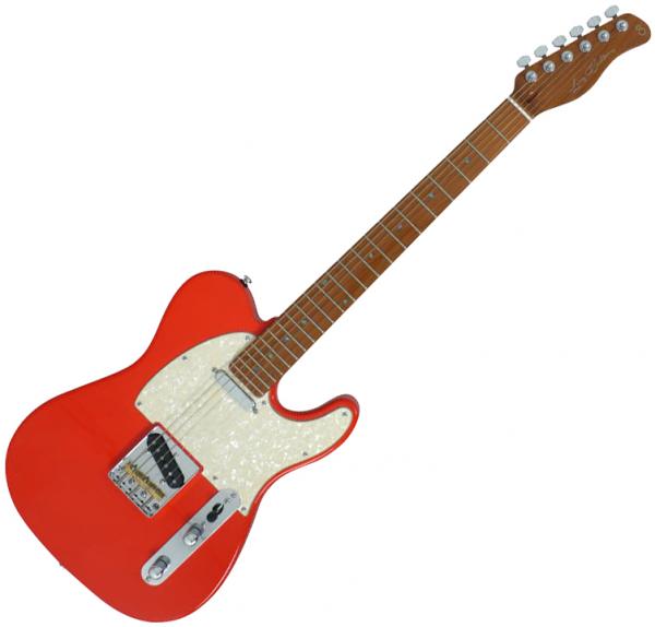Guitare électrique solid body Sire Larry Carlton T7 - Fiesta red