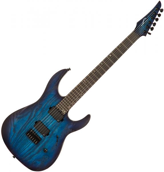 Guitare électrique solid body Legator Ninja Performance N6P - Cali cobalt
