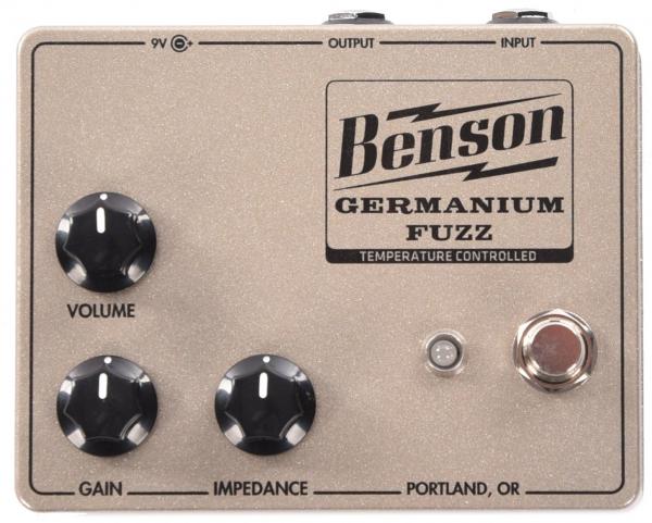 Pédale overdrive / distortion / fuzz Benson amps Germanium Fuzz - Champagne