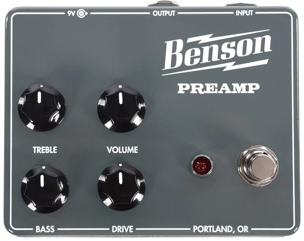 Preampli électrique Benson amps Preamp Boost/Overdrive/Fuzz