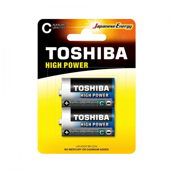 Pile / accu / batterie Toshiba LR14 - Pack de 2
