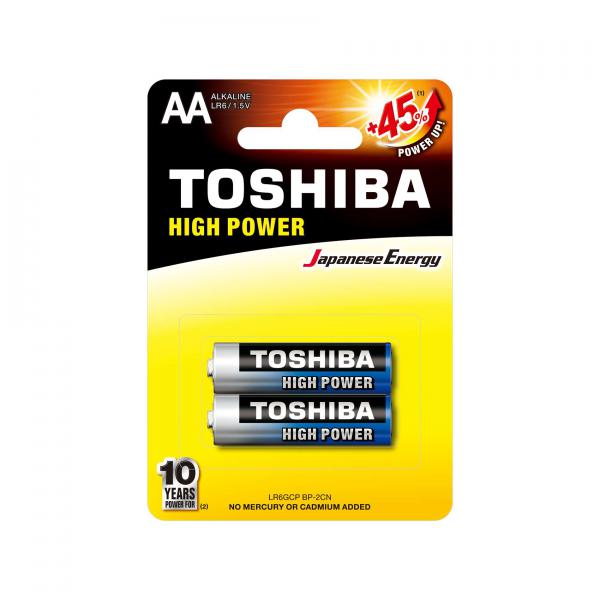 Pile / accu / batterie Toshiba LR6 - Pack de 2