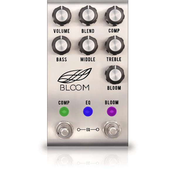 Pédale compression / sustain / noise gate  Jackson audio Bloom V2 Silver Compresseur