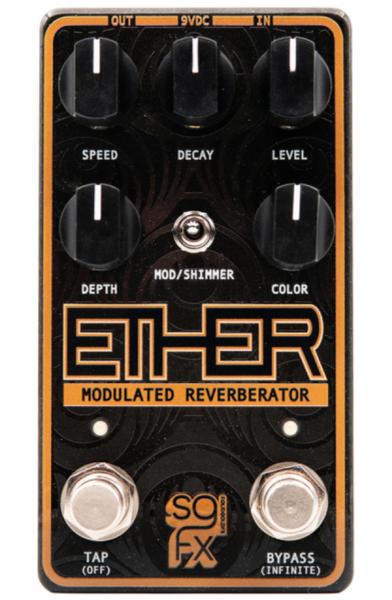 Pédale reverb / delay / echo Solidgoldfx Ether Modulated Reverberator