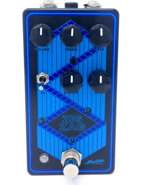 Pédale overdrive / distortion / fuzz Magnetic effects Zig Zag Dual Stage Overdrive