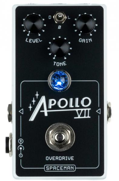 Pédale overdrive / distortion / fuzz Spaceman effects Apollo VII Overdrive Ltd - White