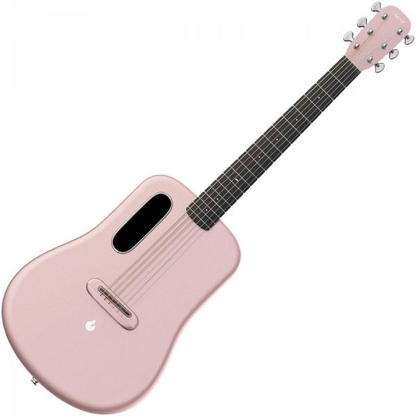 Guitare acoustique voyage Lava music LAVA ME 3 36 - Pink
