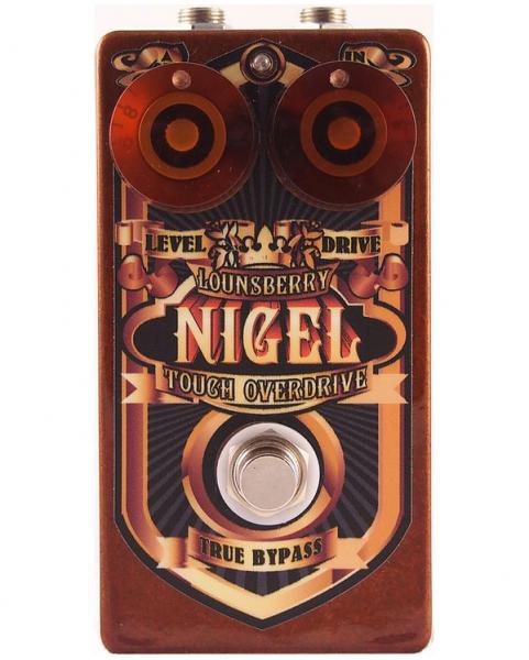 Pédale overdrive / distortion / fuzz Lounsberry pedals NGO-20 Nigel Touch Overdrive Handwired