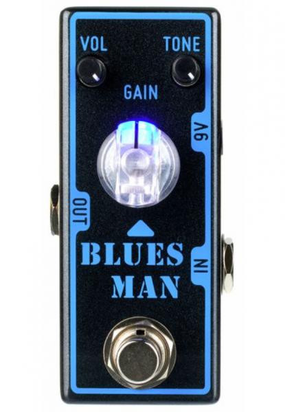Overdrive, distortion & fuzz effect pedal Tone city audio T-M Mini Bluesman Overdrive