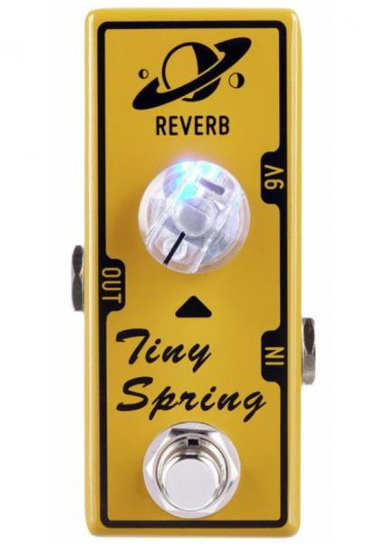 Reverb, delay & echo effect pedal Tone city audio T-M Mini Tiny Spring Reverb