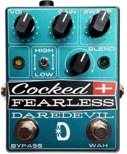 Pédale overdrive / distortion / fuzz Daredevil pedals Cocked & Fearless Fixed Wah / Distortion