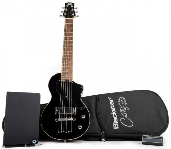 Pack guitare électrique Blackstar Carry-on Travel Guitar Standard Pack - Jet black