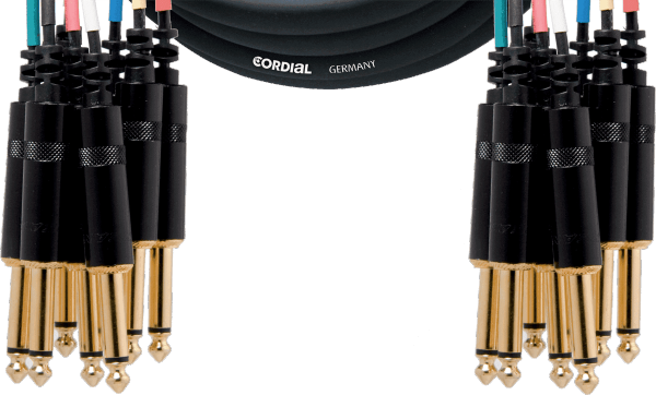 Câble multipaire & boîtier de scène Cordial CML8-0PP3C