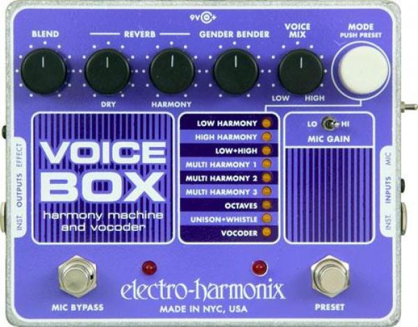 Pédale harmoniseur Electro harmonix Voice Box