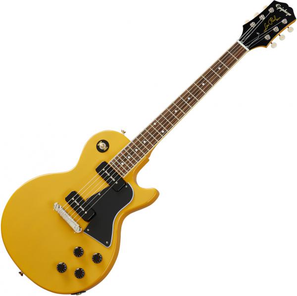 Guitare électrique solid body Epiphone Les Paul Special - Tv yellow