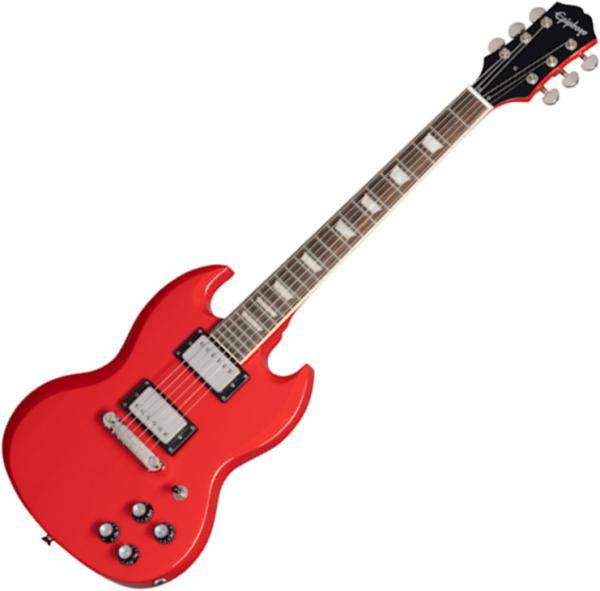 Guitare électrique enfant Epiphone Power Players SG - Lava red