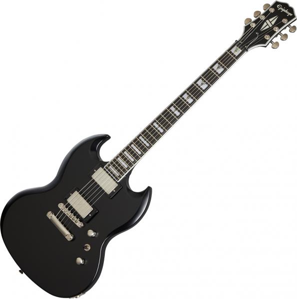 Guitare électrique solid body Epiphone Modern Prophecy SG - Black Aged