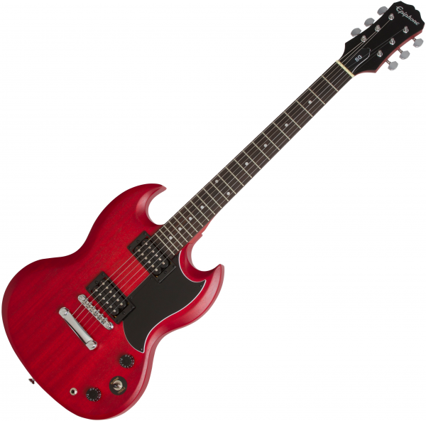 Guitare électrique solid body Epiphone SG Special VE - Vintage worn cherry